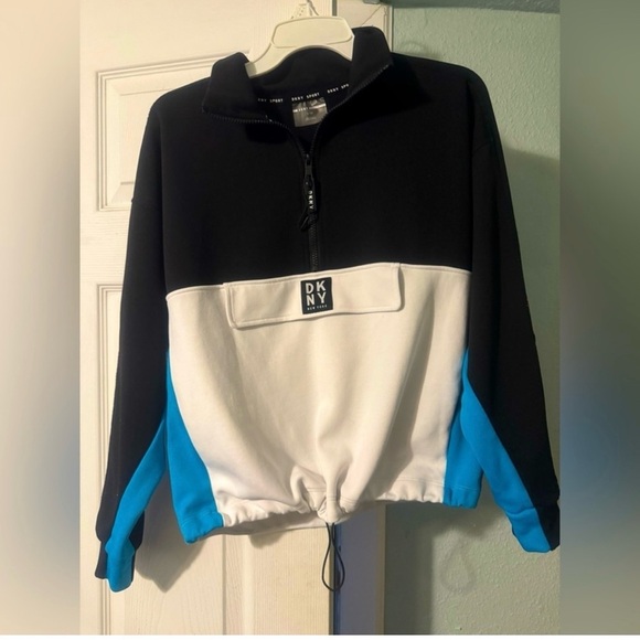 DKNY CROPPED SWEATSHIRT - Picture 4 of 4